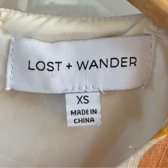 Lost + Wander Sorrento Ruffle Mini Dress XS - Picture 6 of 8